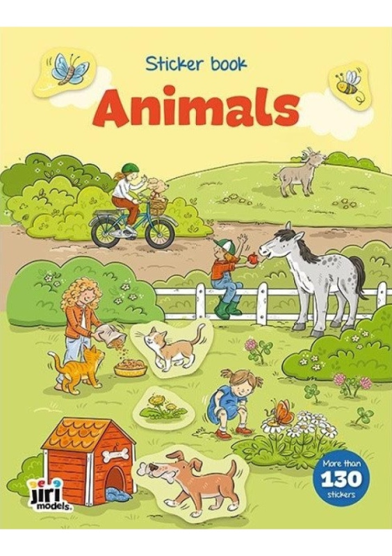 Sticker book Animals - kniha z kategorie Samolepky