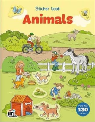 Sticker book Animals - kniha z kategorie Samolepky