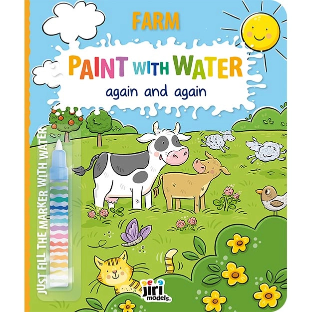 Vodní omalovánky farma