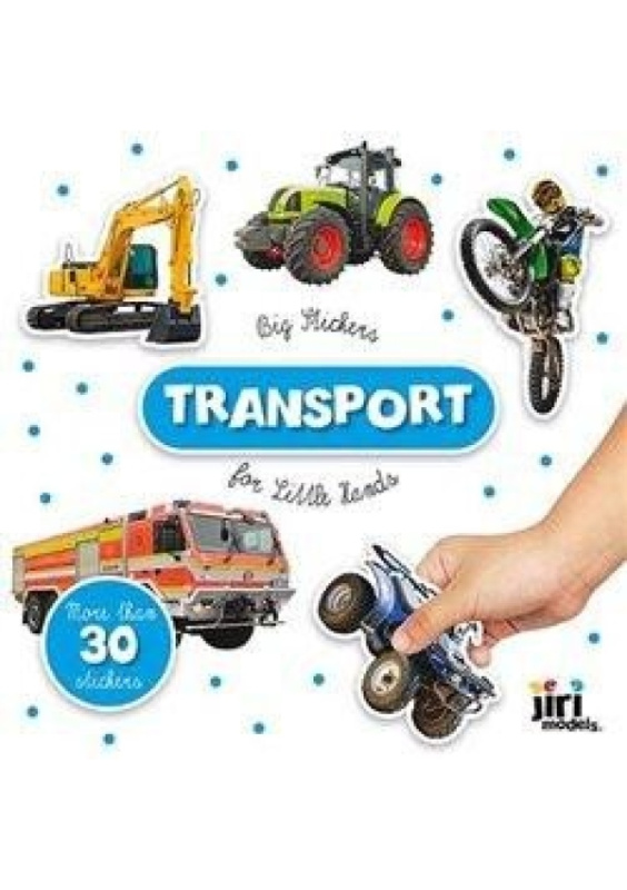 Big stickers - Transport - kniha z kategorie Naučné knihy