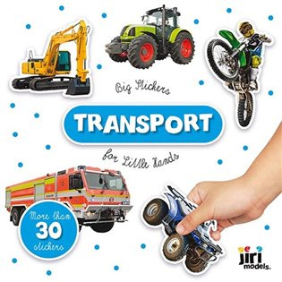Big stickers - Transport - kniha z kategorie Naučné knihy