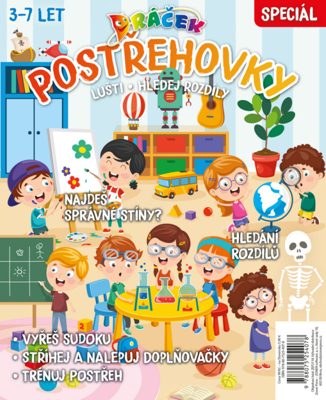Dráček speciál - Postřehovky - kolektiv - kniha z kategorie Naučné knihy