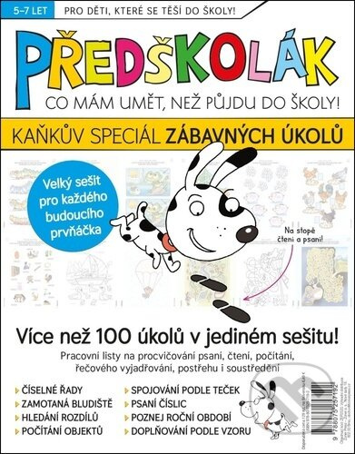 Předškolák speciál – Kaňkův speciál zábavných úkolů