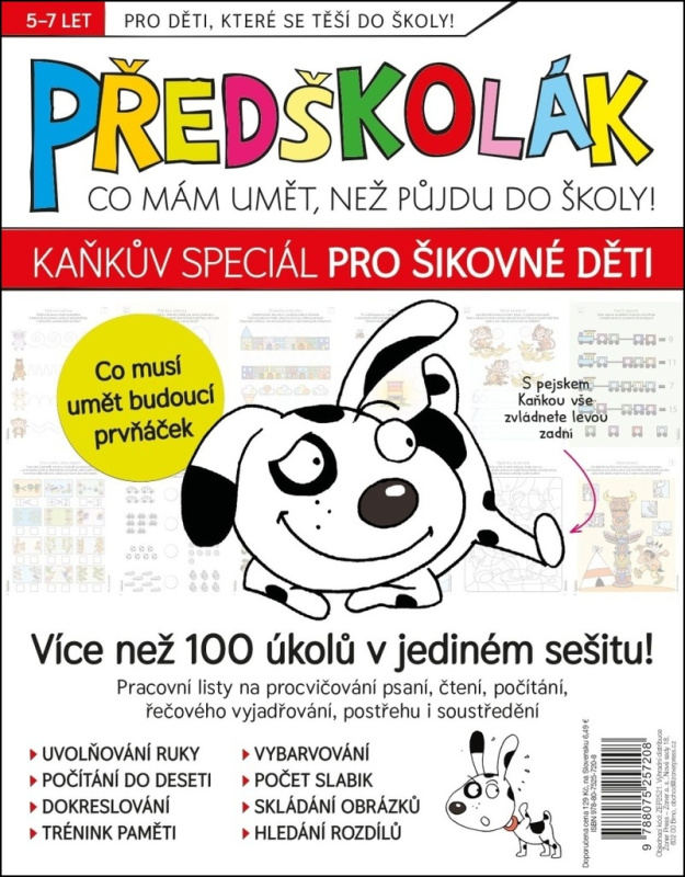 Předškolák speciál – Kaňkův speciál pro šikovné děti