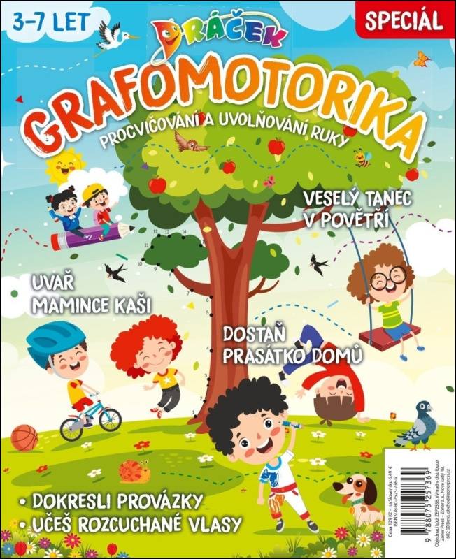 Dráček speciál Grafomotorika (Procvičování a uvolňování ruky) - kniha z kategorie Předškolní pedagogika