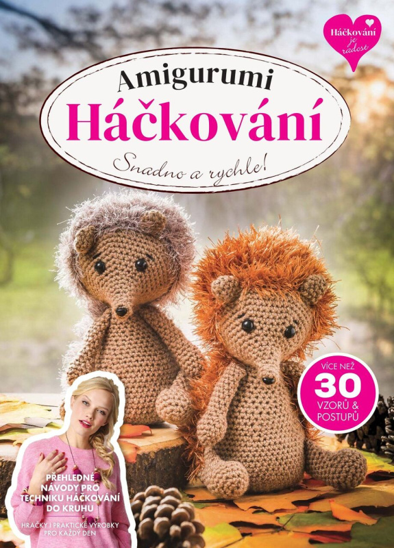 Amigurumi Háčkování (Vše o technice háčkování do kruhu pro začátečníky i pokročilé) - kniha z kategorie Ruční práce