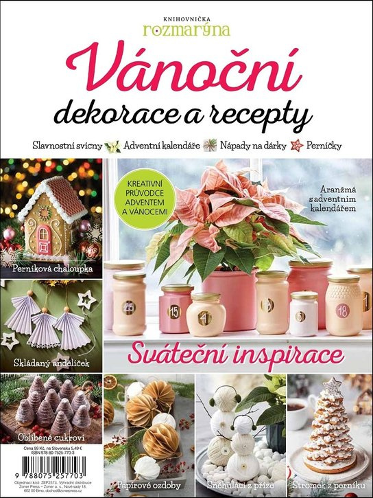 Vánoční dekorace a recepty