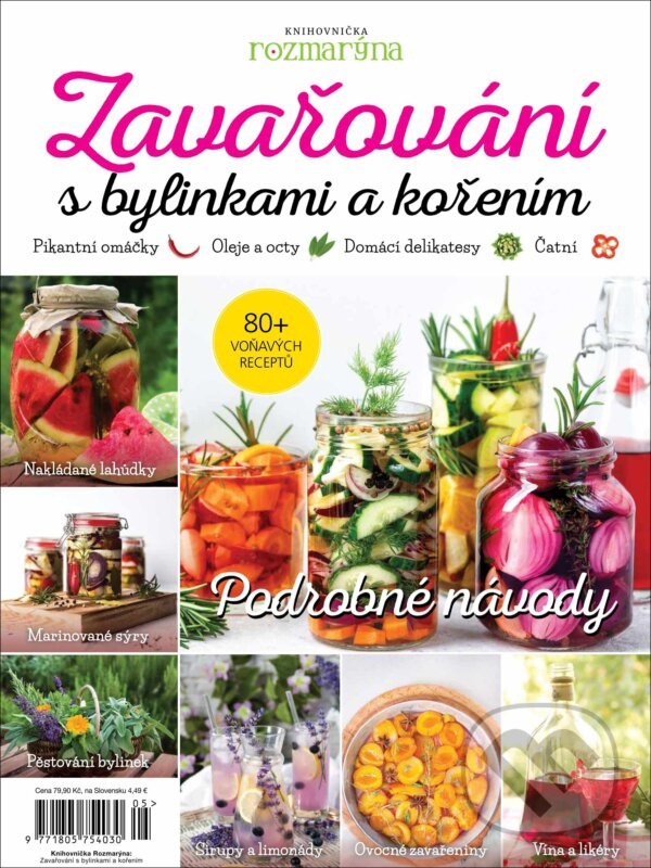 Zavařování s bylinkami a kořením -  Autor Neuveden