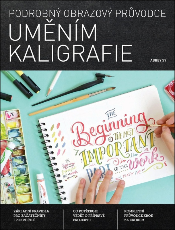 Podrobný obrazový průvodce uměním kaligrafie - Abbey Sy
