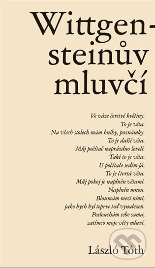 Wittgensteinův mluvčí - László Tóth