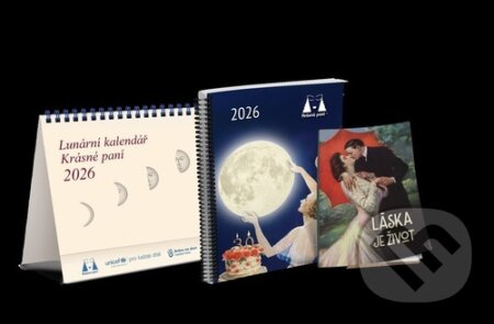 Lunární kalendář Krásné paní 2026 - kniha z kategorie Stolní kalendáře