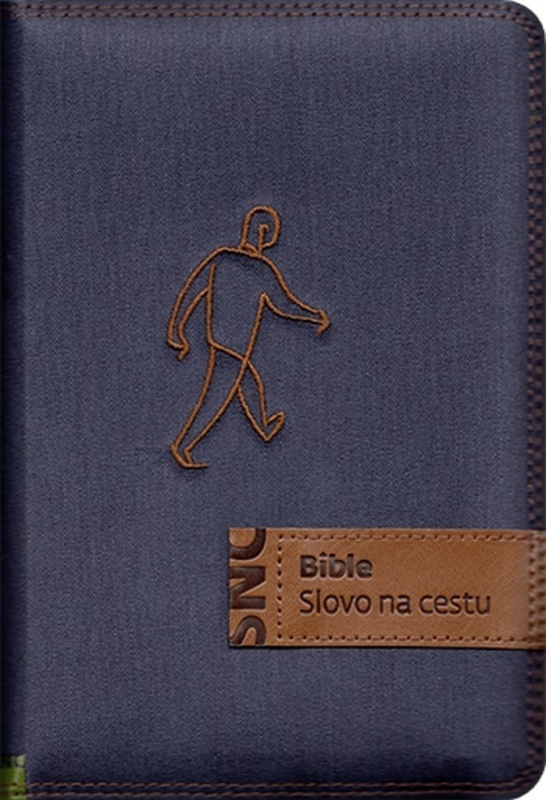 Bible: Slovo na cestu (modré džínové plátno (zip)) - kniha z kategorie Bible