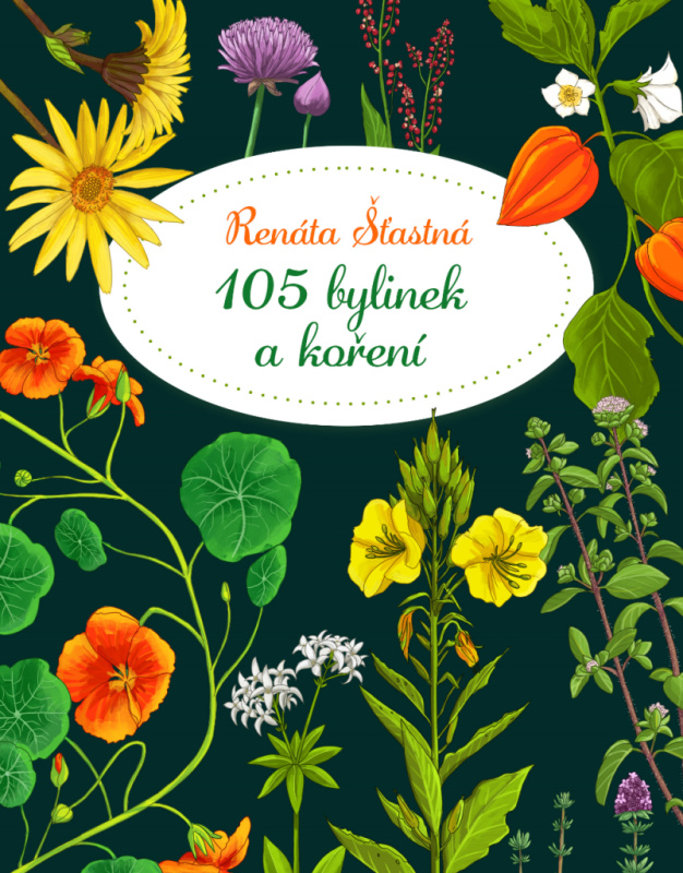 105 bylinek a koření - Renáta Šťastná