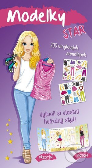 Modelky - Star - kniha z kategorie Samolepky