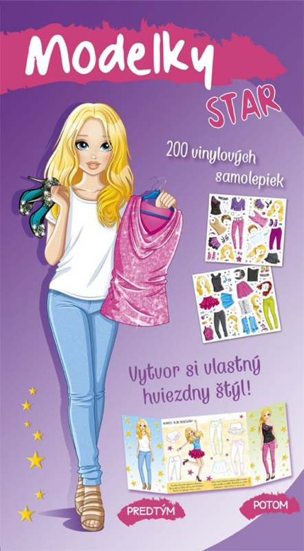 Modelky - Star - kniha z kategorie Samolepky