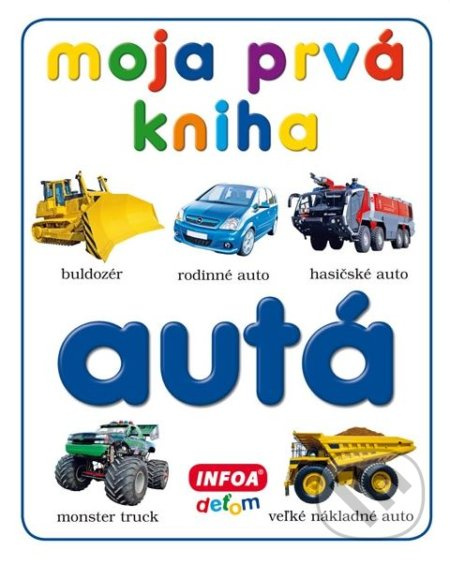 Moja prvá kniha: Autá - kniha z kategorie Pro děti