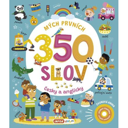 Zvuková kniha - Mých prvních 350 slov česky a anglicky