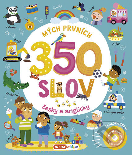 Zvuková kniha - Mých prvních 350 slov česky a anglicky