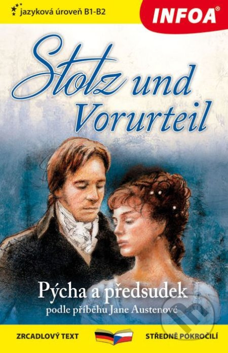 Pýcha a předsudek / Stolz und Vorurteil - Zrcadlová četba (B1-B2)