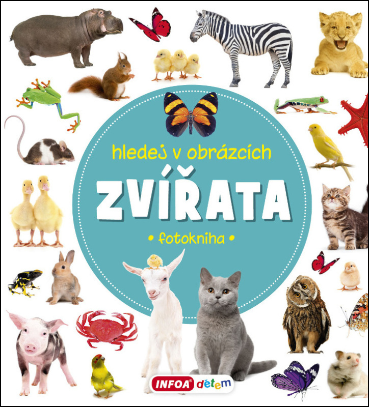 Hledej v obrázcích Zvířata - kniha z kategorie Naučné knihy