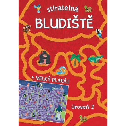 Stíratelná bludiště + velký plakát (úroveň 2)