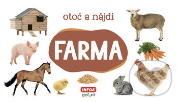 Otoč a najdi: Farma - kniha z kategorie Úkoly pro děti