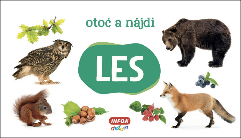Otoč a nájdi: Les - kniha z kategorie Úkoly pro děti