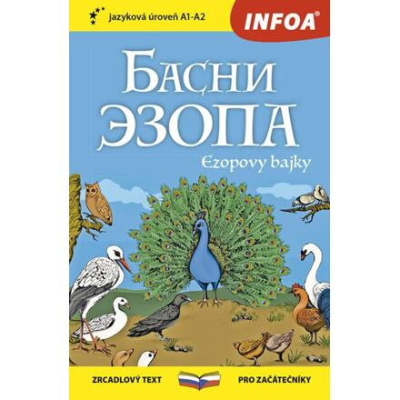Ezopovy bajky - Basni Ezopa - Zrcadlová četba (A1-A2)