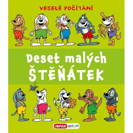 Deset malých štěňátek