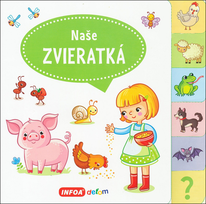 Naše zvieratká - Jana Navrátilová - kniha z kategorie Pro děti