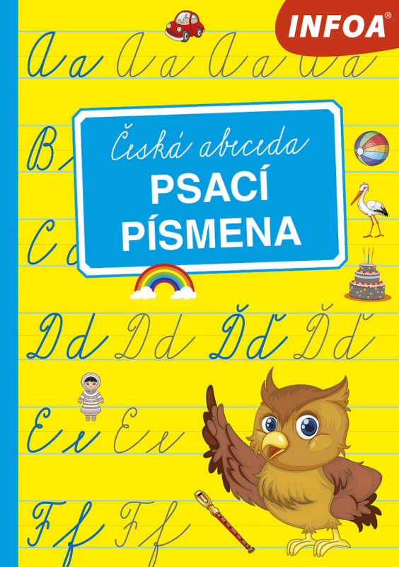 Pemic Česká abeceda Psací písmena