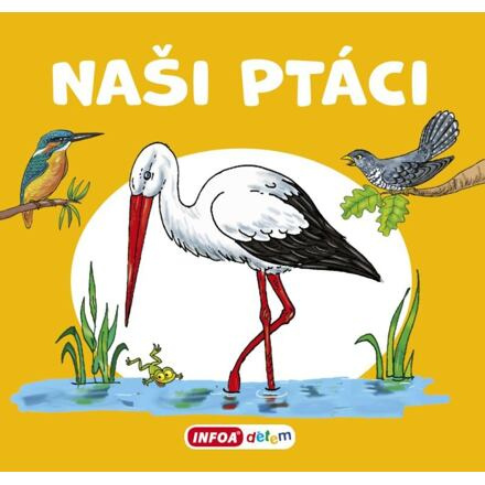 Harmonikové leporelo - Naši ptáci