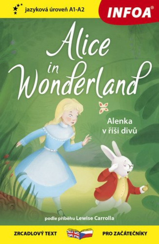 Alice in Wonderland / Alenka v říši divů (zrcadlový text pro začátečníky)
