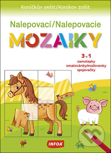 Nalepovací mozaiky - Koníčkův sešit