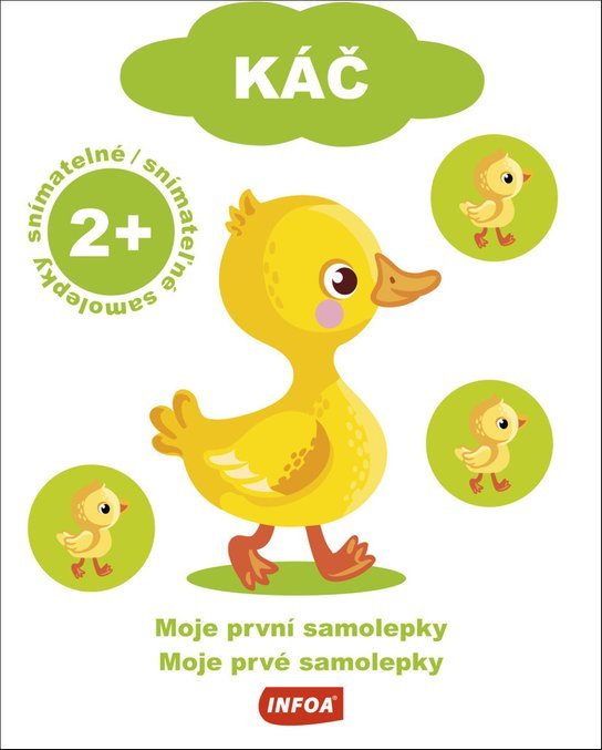 Moje první samolepky - Káč