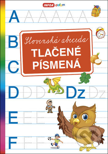 Slovenská abeceda - Tlačené písmená - Ivana Langerová - kniha z kategorie 1. stupeň