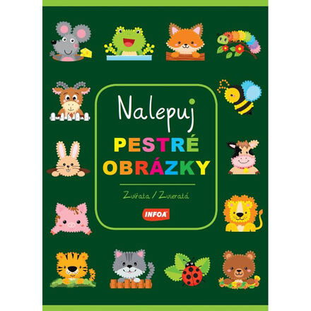 Nalepuj pestré obrázky - Zvířata