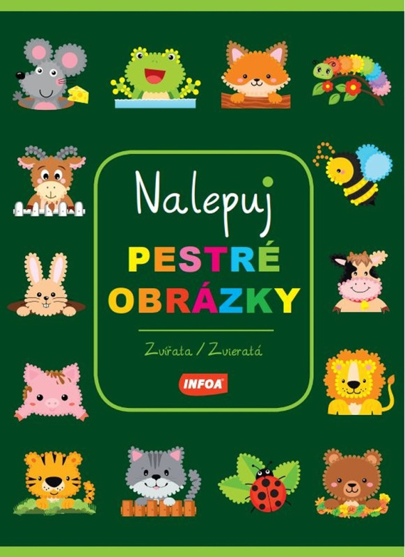 Nalepuj pestré obrázky - Zvířata