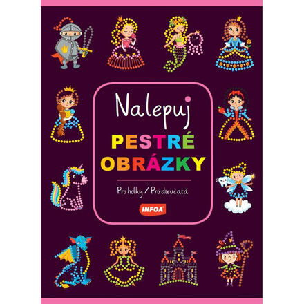 Nalepuj pestré obrázky - Pro holky