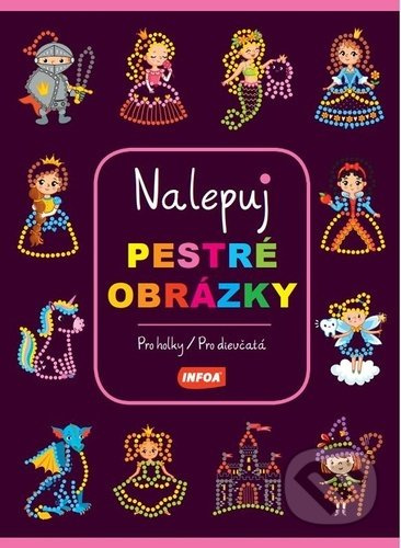 Nalepuj pestré obrázky - Pro holky
