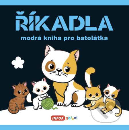 Říkadla - modrá kniha pro batolátka