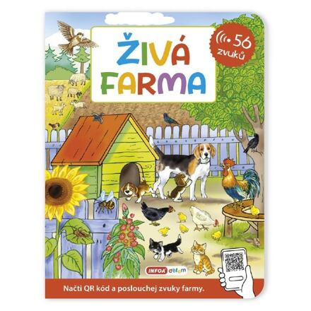 Živá farma - 56 zvuků s QR kódy