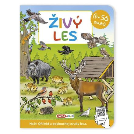 Živý les - 56 zvuků s QR kódy