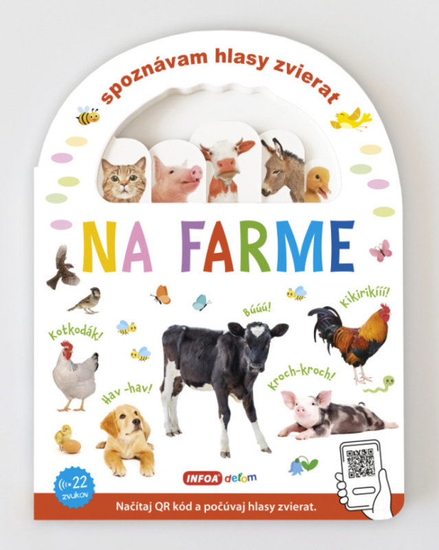 Spoznávám hlasy zvierat: Na farme - kniha z kategorie Pro děti