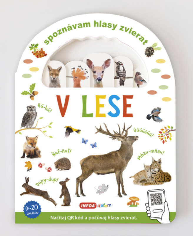Spoznávám hlasy zvierat: V lese - kniha z kategorie Pro děti