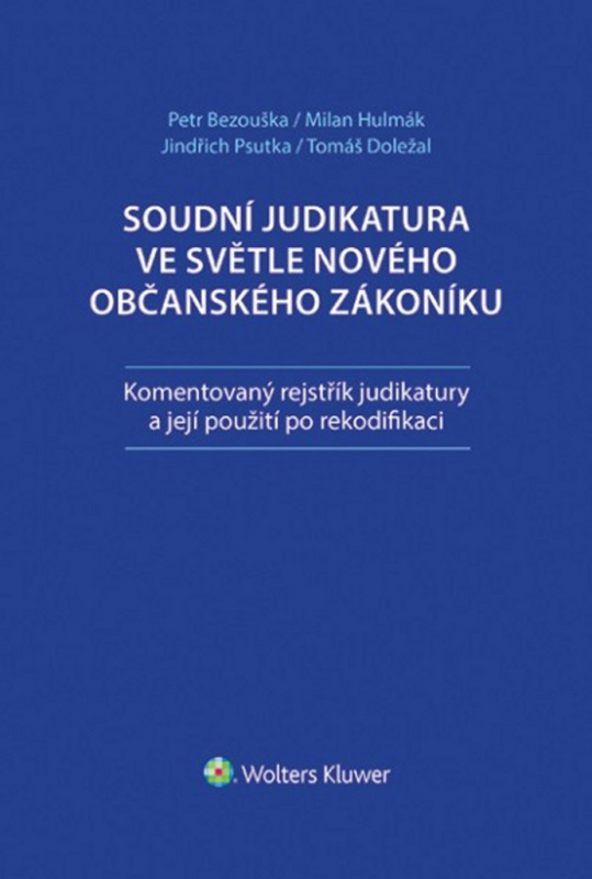 Soudní judikatura ve světle nového občanského zákoníku - kniha z kategorie Odborné a naučné