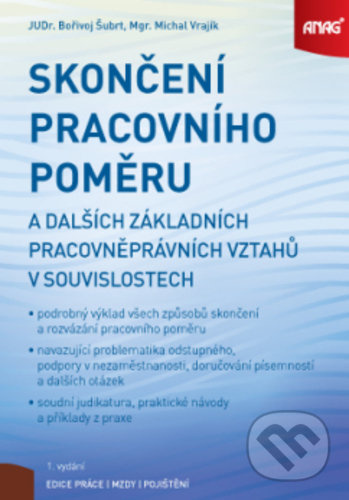 Skončení pracovního poměru a dalších základních pracovněprávních vztahů v souvislostech - kniha z kategorie Veřejná správa a sociální zabezpečení