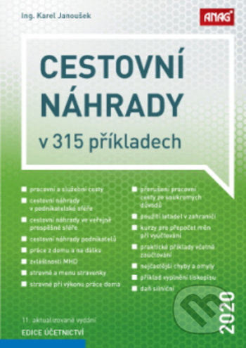 Cestovní náhrady v 315 příkladech 2020 - Karel Janoušek - kniha z kategorie Personální management