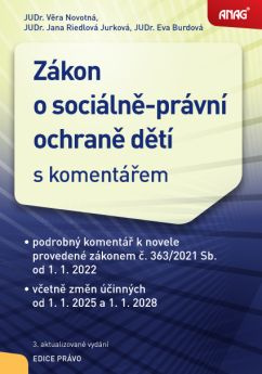 Zákon o sociálně-právní ochraně dětí s komentářem 2022 - kniha z kategorie Občanské právo