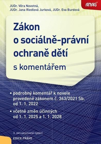 Zákon o sociálně-právní ochraně dětí s komentářem 2022 - kniha z kategorie Občanské právo